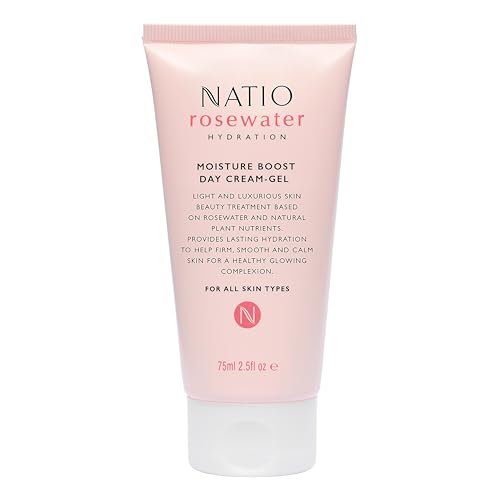 Natio Rosewater Hydration Moisture Boost Day Cream-Gel