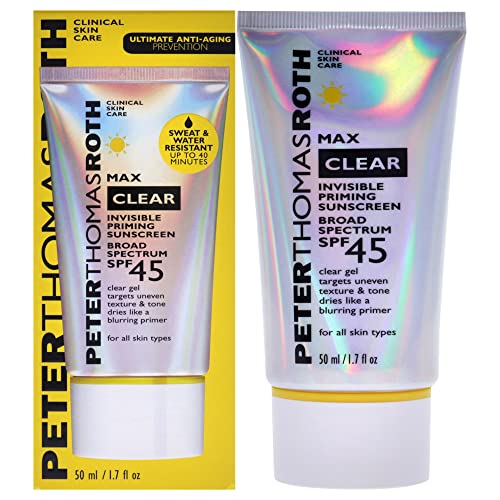 Peter Thomas Roth Clear Invisible Priming Sunscreen SPF 45