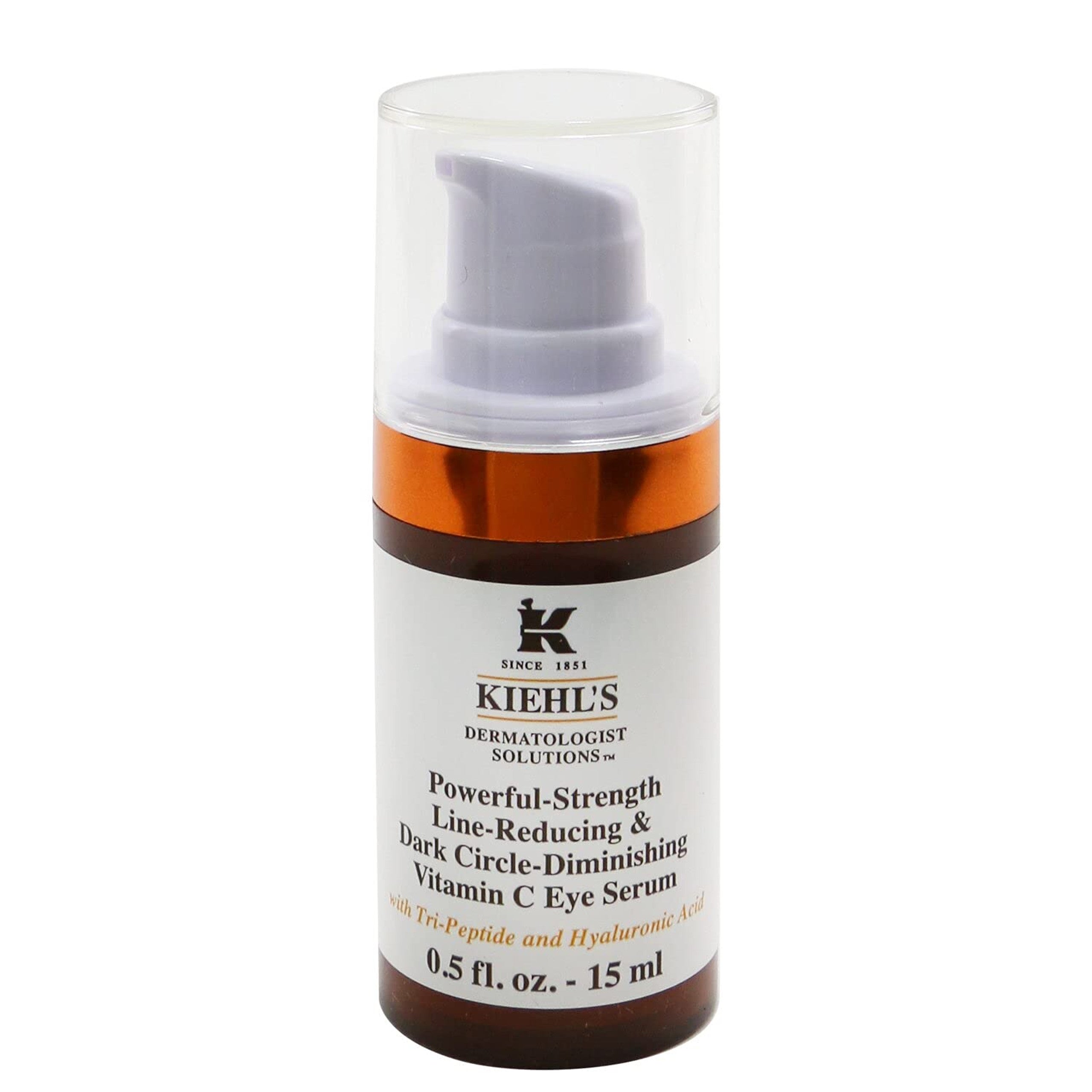 Kiehl's Dermatologist Solution Powerful-Strength Line-Reducing and Dark Circle-Diminishing Vitamin C Eye Serum